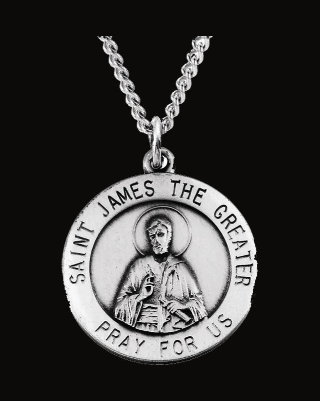 St. James Medal Necklace or Pendant