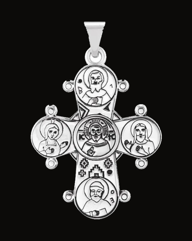 Dagmar Cross Pendant — Sterling Silver