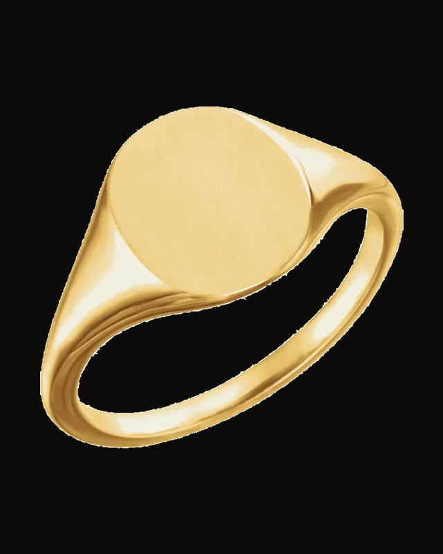 Oval Signet Ring