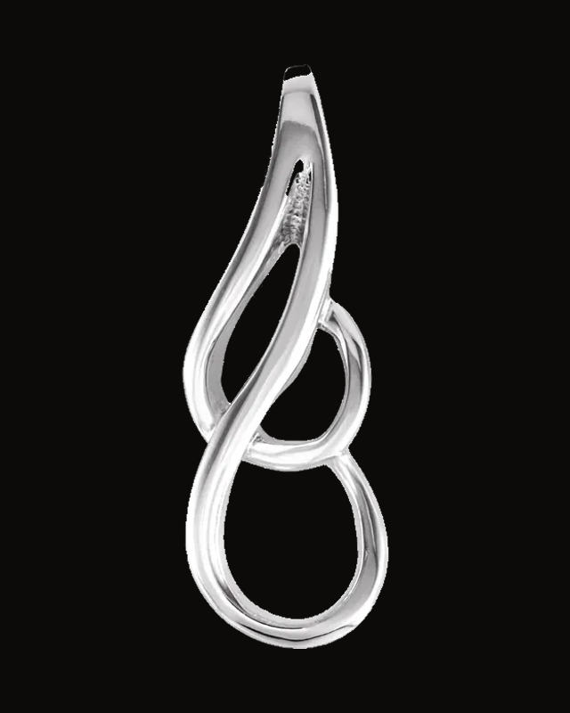 Metal Fashion Pendant — 14K Yellow / White Gold