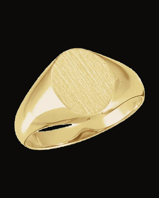 Oval Signet Ring