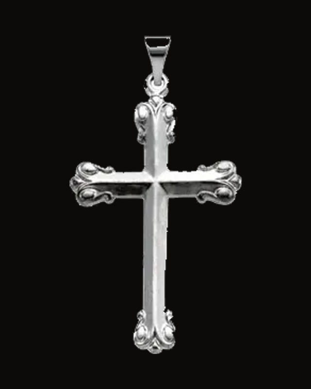 Cross Pendant — Sterling Silver