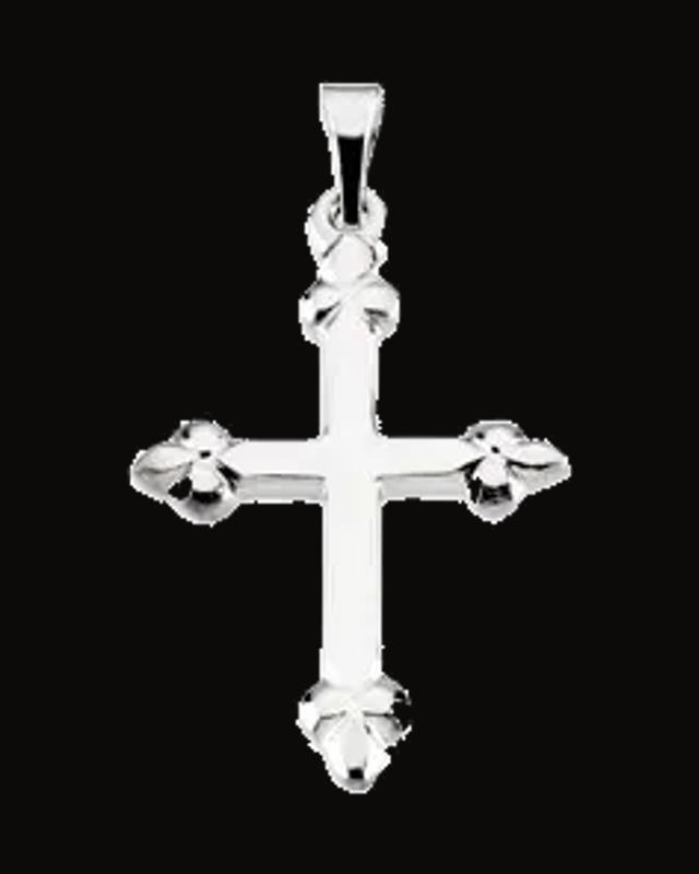 Cross Pendant — Sterling Silver