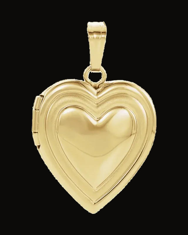Heart Locket — 14K Yellow Gold