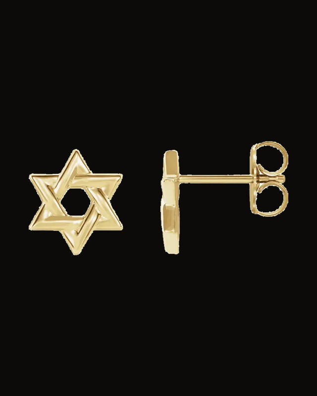Star of David Earrings