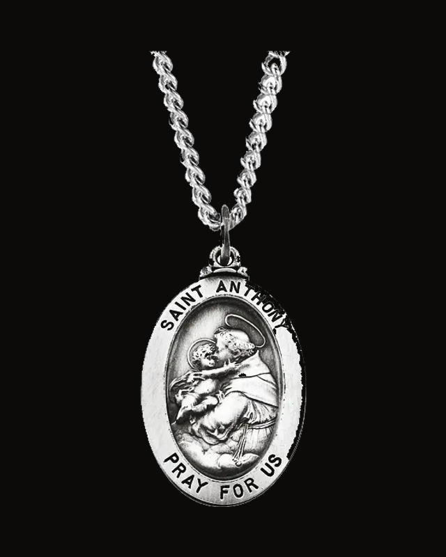 St. Anthony of Padua Medal Necklace or Pendant
