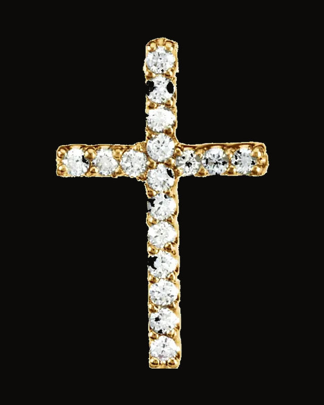 Petite Cross Necklace or Pendant