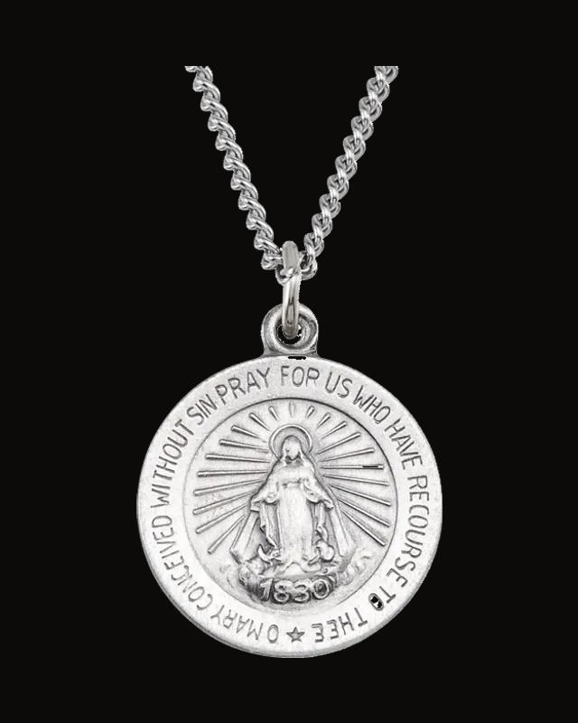 Miraculous Medal Necklace or Pendant
