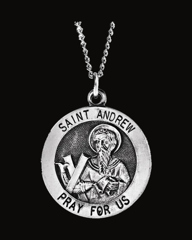 St. Andrew Medal Necklace or Pendant