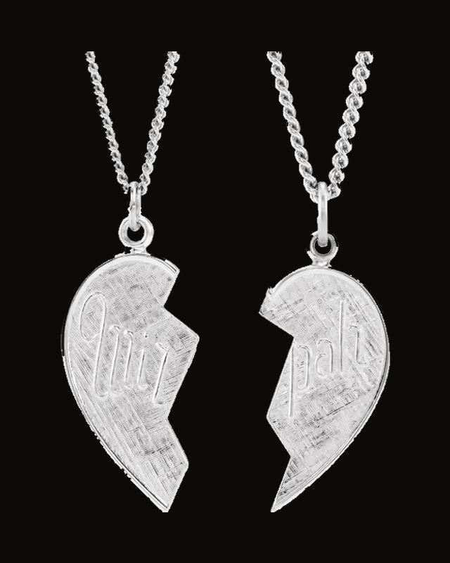 Miz Pah Necklace — Rhodium-Plated on Sterling Silver