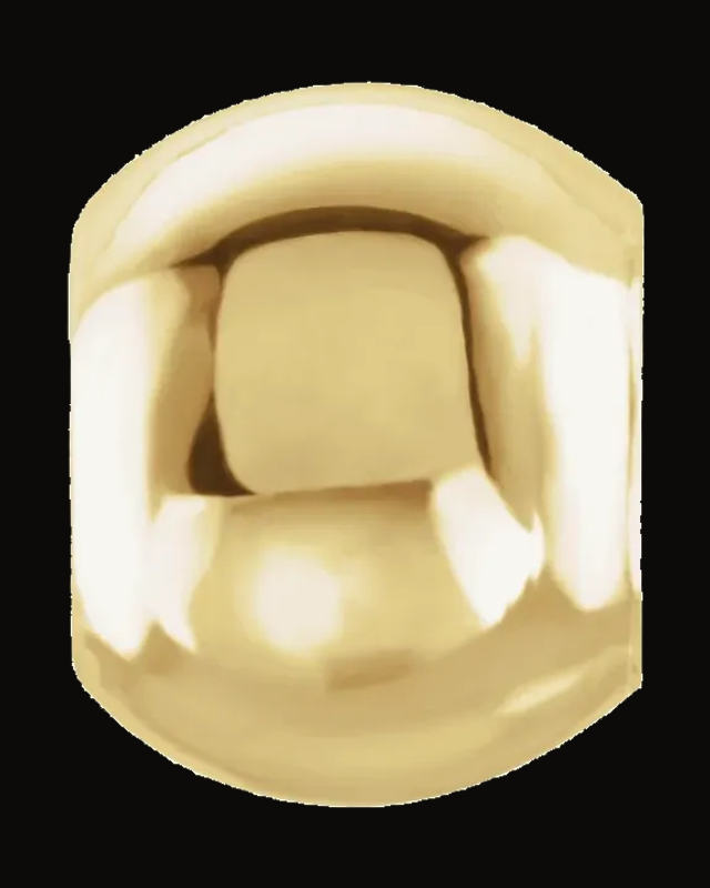 6 mm Smooth Bead — 14K Yellow Gold-Plated
