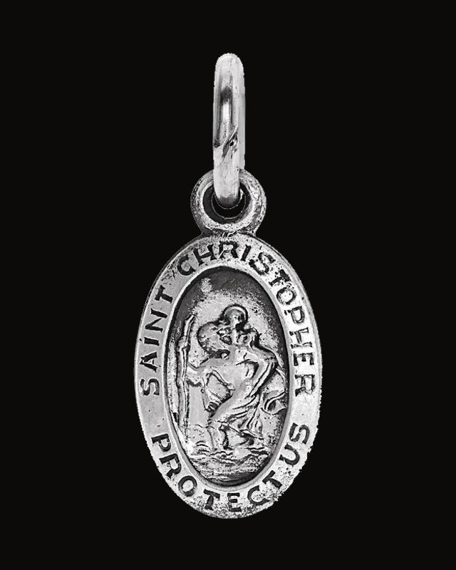St. Christopher Medal Necklace or Pendant