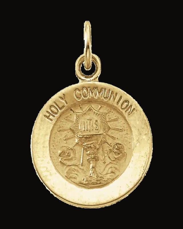 Holy Communion Medal Necklace or Pendant