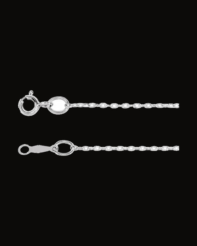 1.1 mm Cable Chain — Sterling Silver