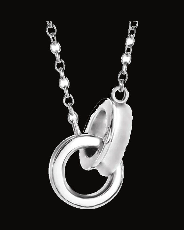 Interlocking Circle Necklace or Center