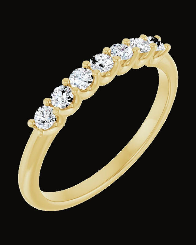 1/3 CTW Lab-Grown Diamond Anniversary Band — 14K Yellow Gold · 1.86 mm