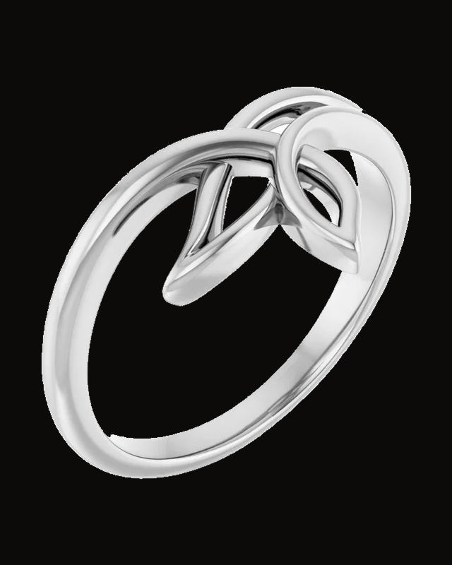 Freeform Ring — Sterling Silver · 1.9 mm