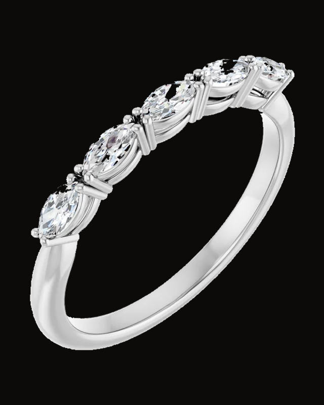 1/3 CTW Lab-Grown Diamond Anniversary Band — 14K Yellow / White Gold · 1.9 mm