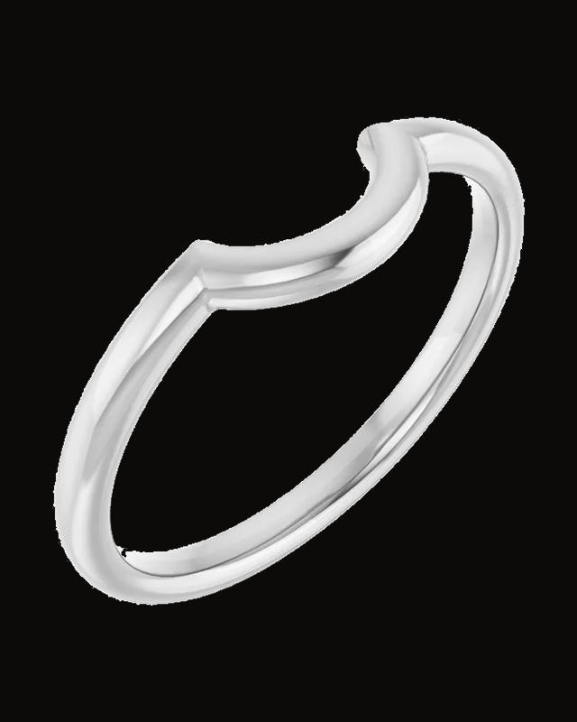 Contour Band — 14K Yellow / White Gold · 1.65 mm