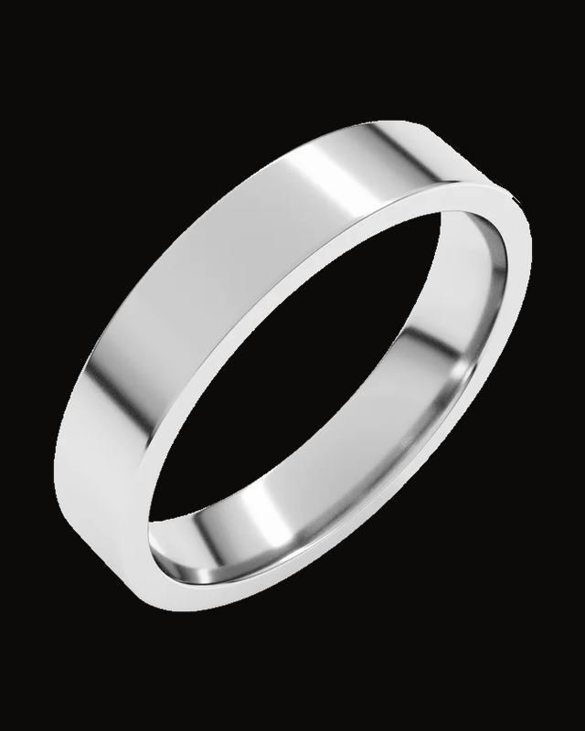 Lightweight Comfort-Fit Flat Band