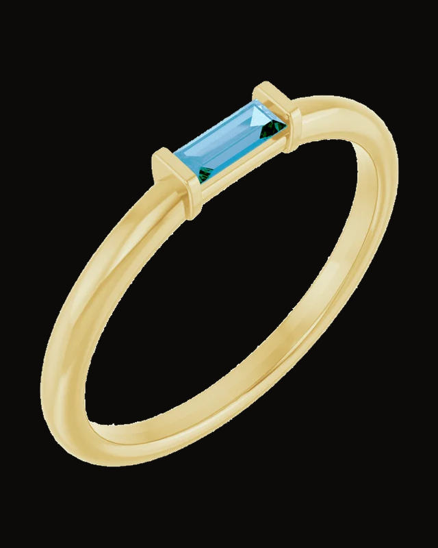 Stackable Ring — 14K Yellow Gold · 1.79 mm