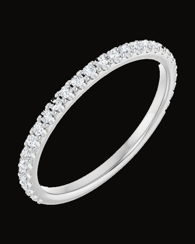 Shared-Prong Anniversary Band — Lab-Grown Diamond