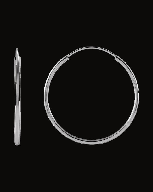 Flexible Endless Tube Hoop Earrings