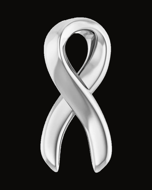 Survivor Ribbon Necklace or Slide Pendant