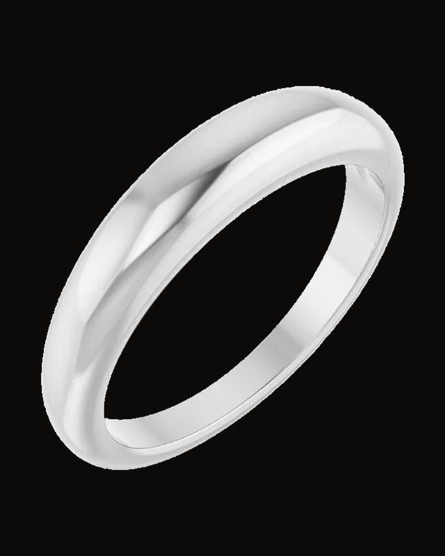 Petite Dome Ring — Sterling Silver · 1.9 mm