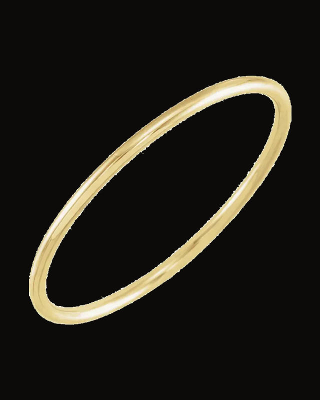 Stackable Ring — 14K Yellow / White Gold · 1 mm