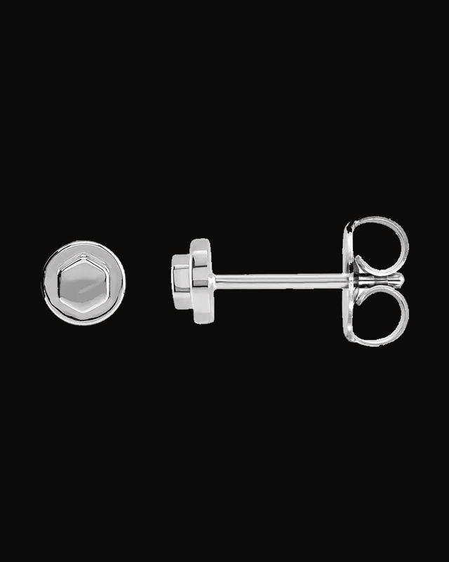 Bolt Earrings — Sterling Silver