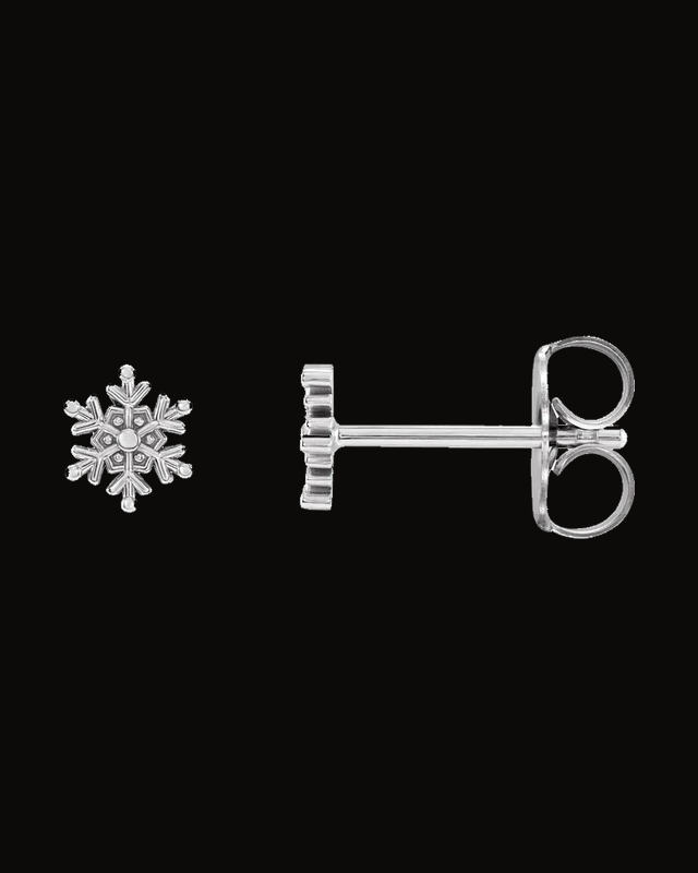 Petite Metal Stud Earrings