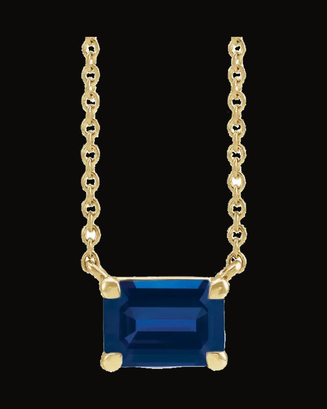 Claw-Prong Solitaire Necklace or Center