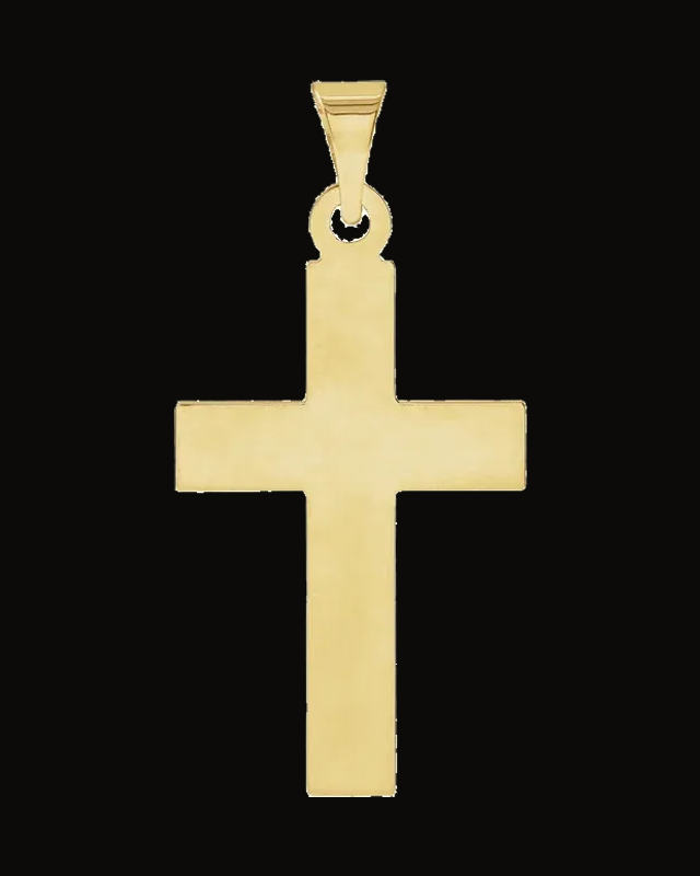 Engravable Cross Necklace or Pendant