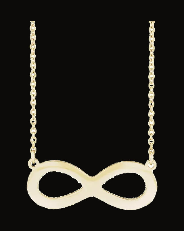 Engravable Infinity Family Necklace