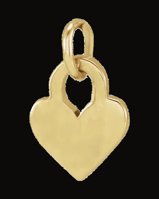 Engravable Heart Necklace or Pendant