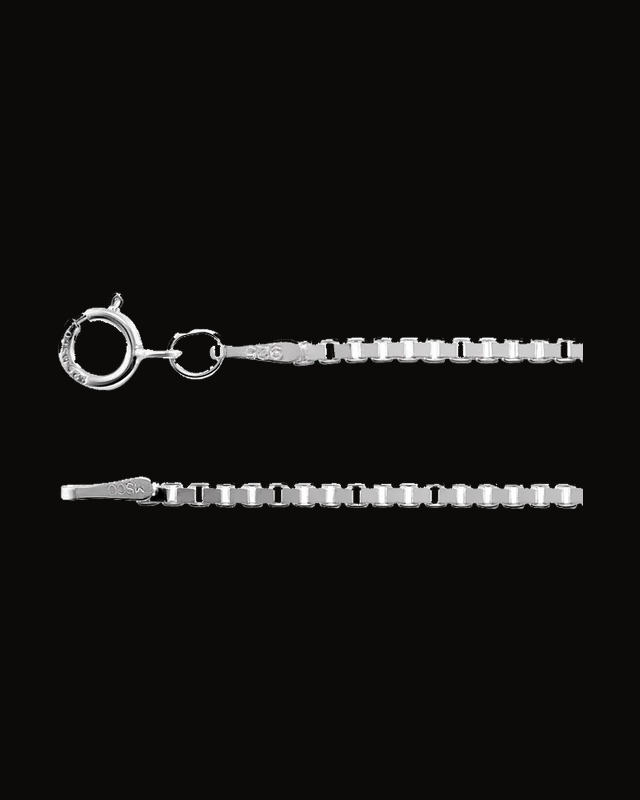 1.5 mm Diamond-Cut Box Chain